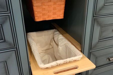 Pull-Out Woven Basket